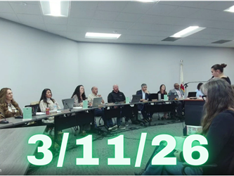 Board meeting recording 3/11/26